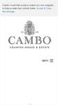 Mobile Screenshot of camboestate.com